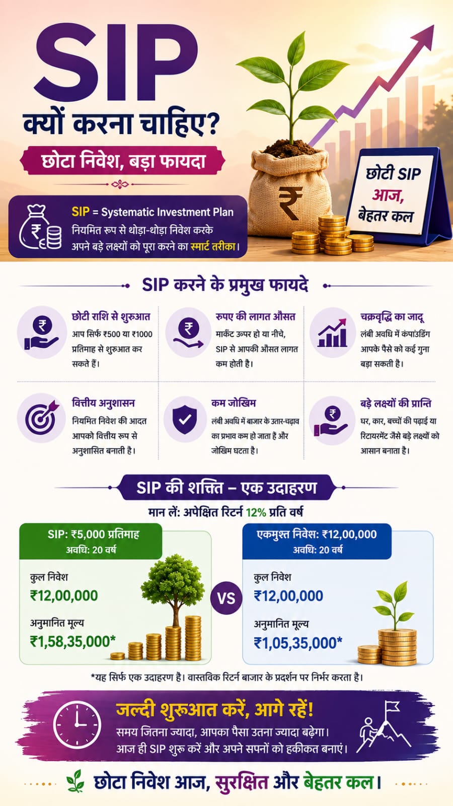 SIP investment growth